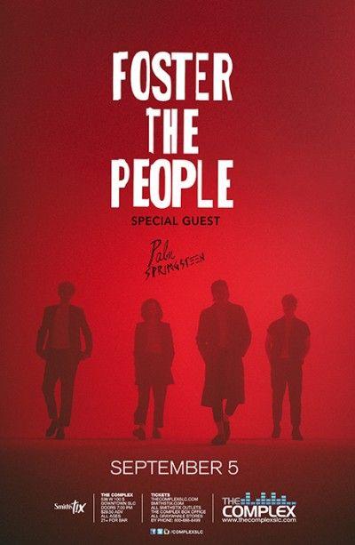 Foster the People Logo - Foster The People - Tuesday September 5th, 2017 At The Complex Salt ...