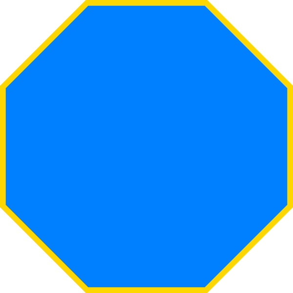 Blue Octagon Logo - Blue Octagon Clip Art clip art online