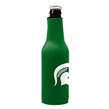 Amazon Drink Logo - Logo Brands NCAA Michigan State Spartans Bottle Drink Coozie: Amazon