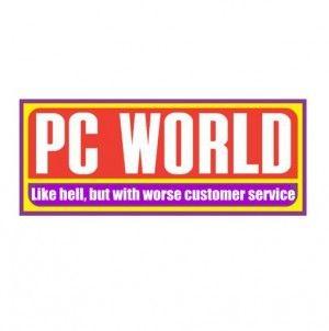 PC World Logo - Google spoof logo gaffe embarrasses PC World | The Drum