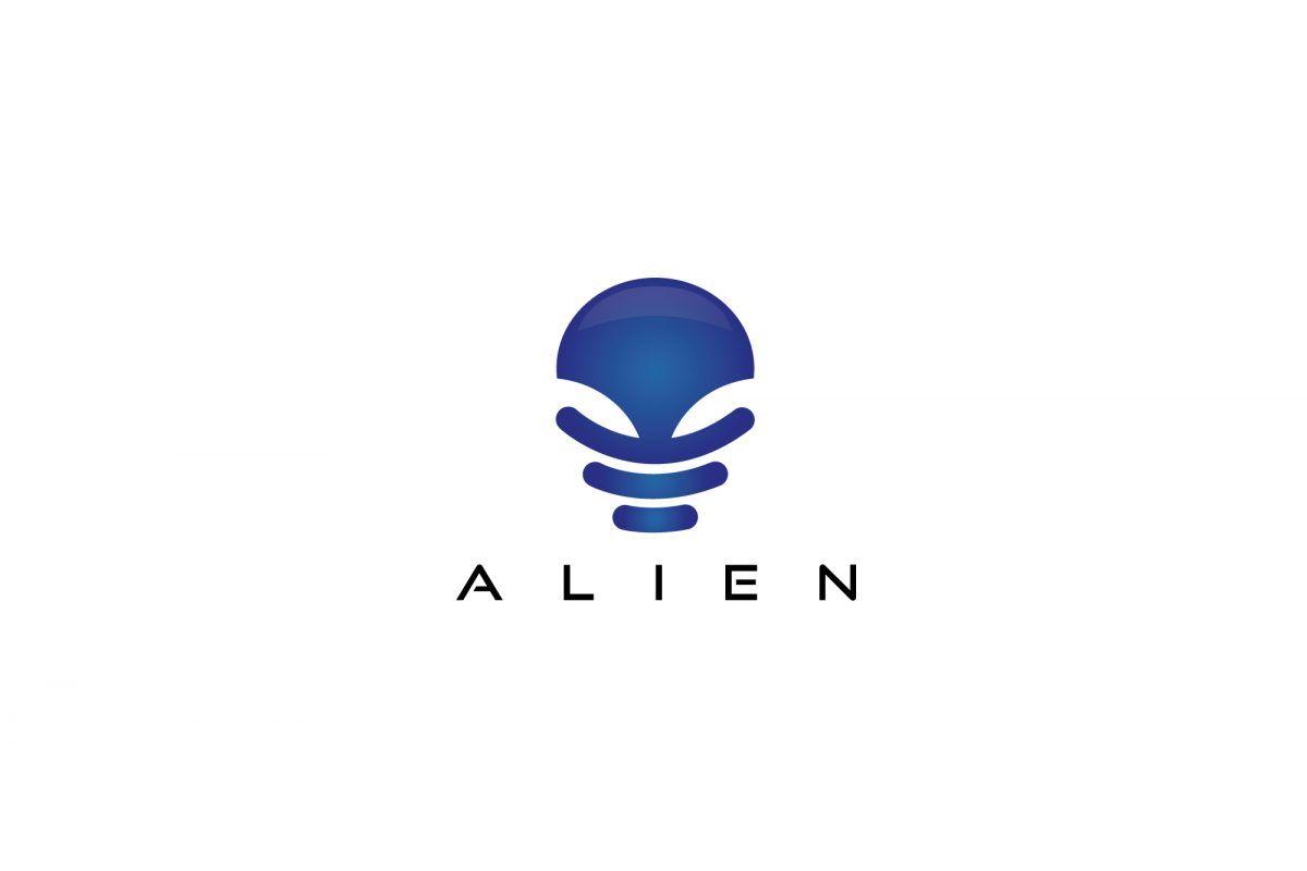 Alien Logo - Alien Logo Template