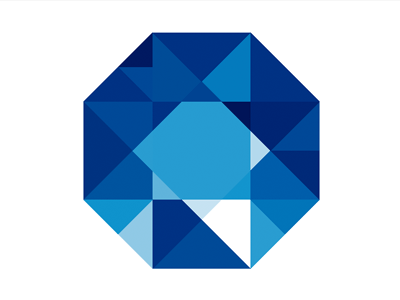 Blue Octagon Logo - Blue Sapphire. The Manhattan Project. Design, Blue sapphire, Logo