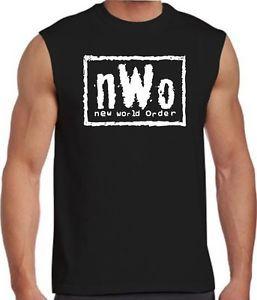 WCW NWO Logo - New World Order T Shirt NWo Logo WCW Professional Wrestling TANK TOP