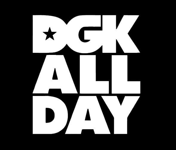 DGK All Day Logo - DGK All Day – MyStickerStore