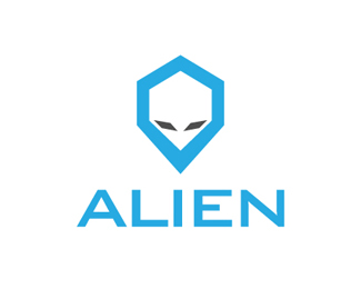 Alien Logo - Alien Logo. Graphic Design. Logos, Alien logo, Logo templates