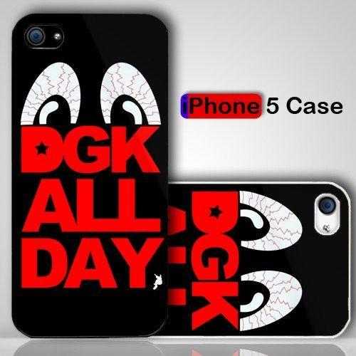 DGK All Day Logo - DGK All Day Logo Custom iPhone 5 Case Cover. iPhone 5 case