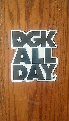 DGK All Day Logo - DGK SKATEBOARDS DIRTY Ghetto Kids Top Shelf Weed Logo Die Cut ...