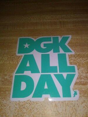 DGK All Day Logo - DGK SKATEBOARDS DIRTY Ghetto Kids Top Shelf Weed Logo Die Cut
