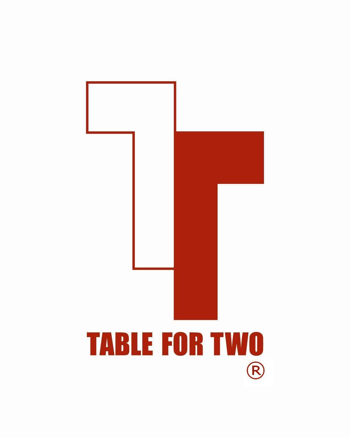 Two Logo - The Man Behind the Logo – TABLE FOR TWO USA