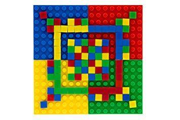 Brick Red Green Blue Logo - Amazon.com: Strictly Briks Classic Mini Pixel Brick Set | 100 ...