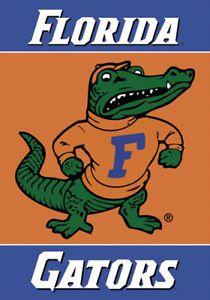 Albert the Alligator Logo - Florida Gators ALBERT E GATOR Official NCAA Team Logo Premium 28x40 ...