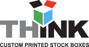 Cardboard Box Logo - Custom Printed Cardboard Boxes: ThinkInk