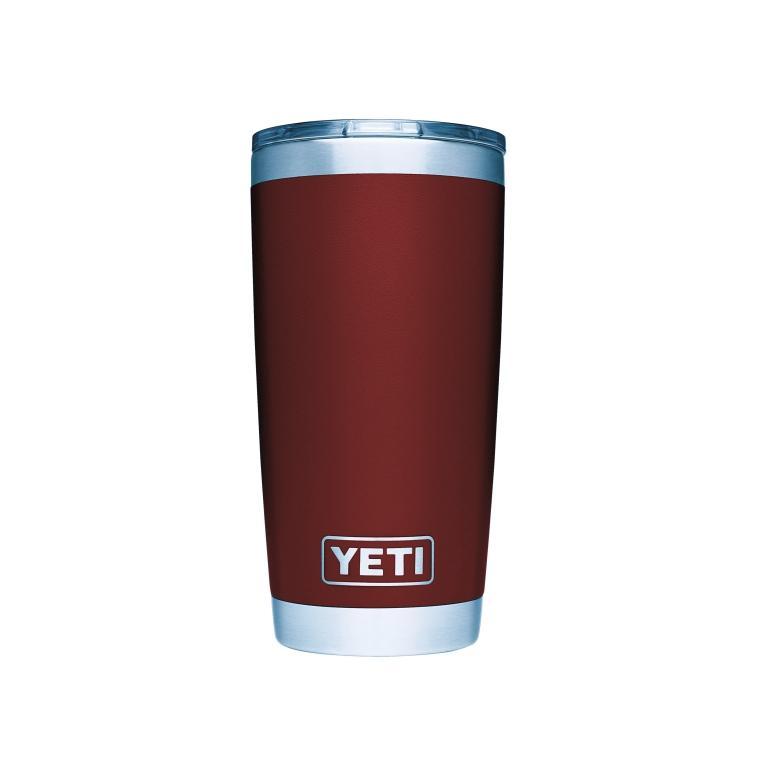 Brick Red Green Blue Logo - Yeti Rambler - 20 oz - Black/Blue/Olive Green/Seafoam/Pink/Brick Red ...