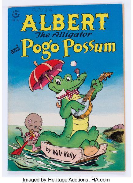 Albert the Alligator Logo - Four Color Albert the Alligator and Pogo the Possum and. Lot