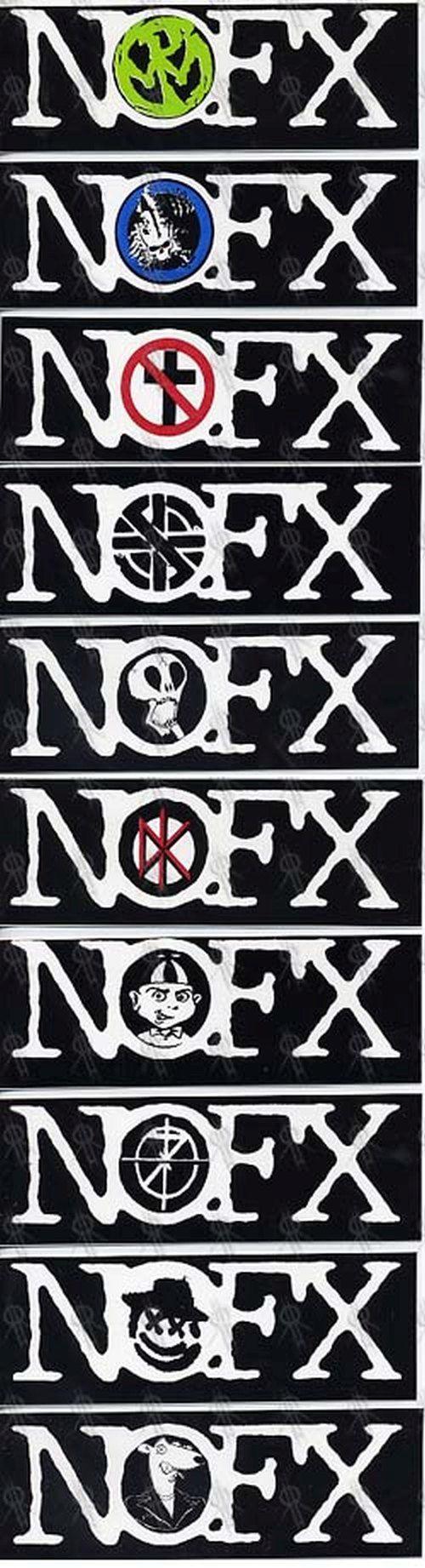 Other Band Logo - NOFX - 'Logo With Other Band Logo' Designs Sticker (Miscellaneous ...