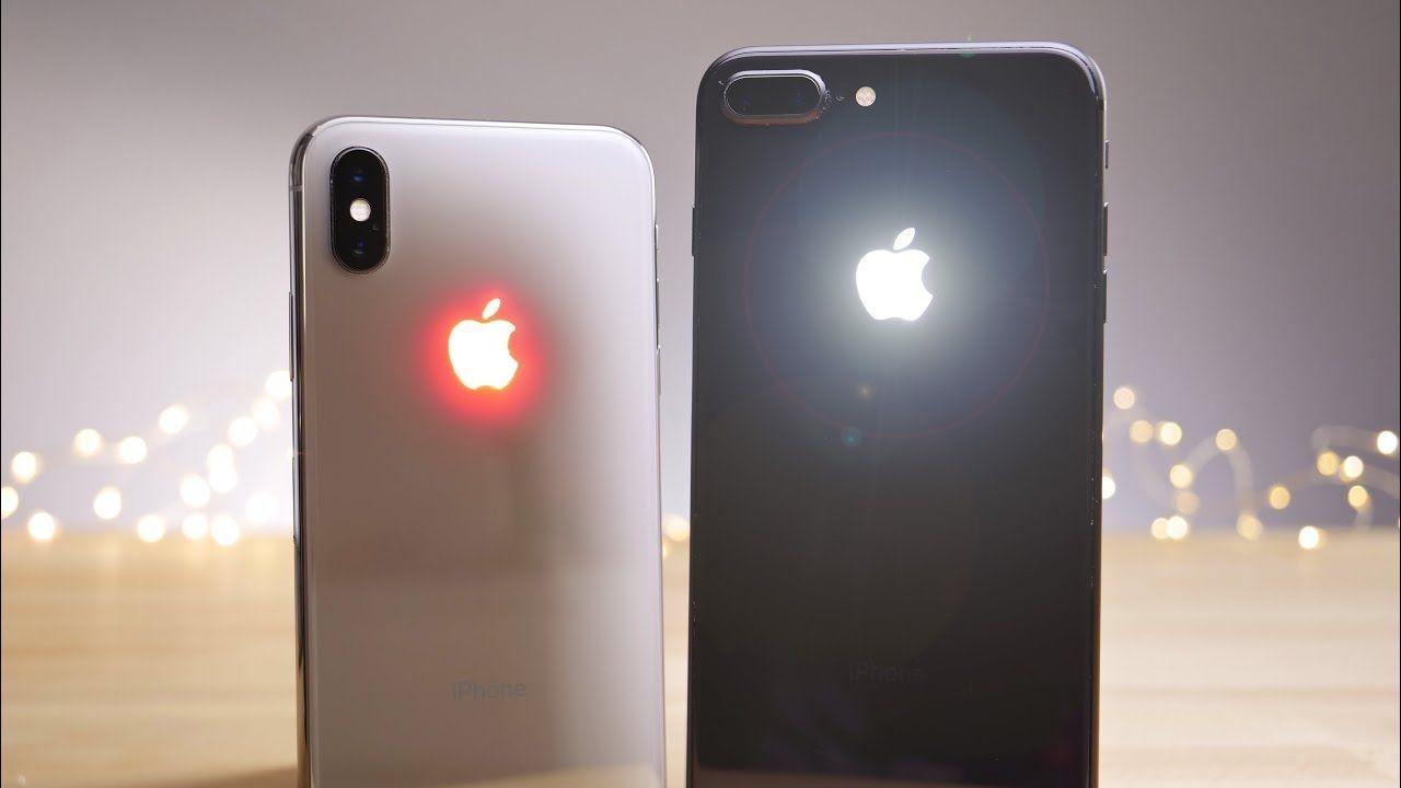 Glowing Apple Logo - Glowing Apple Logo on iPhone X & 8 Plus! Sexiest Mod Ever - YouTube