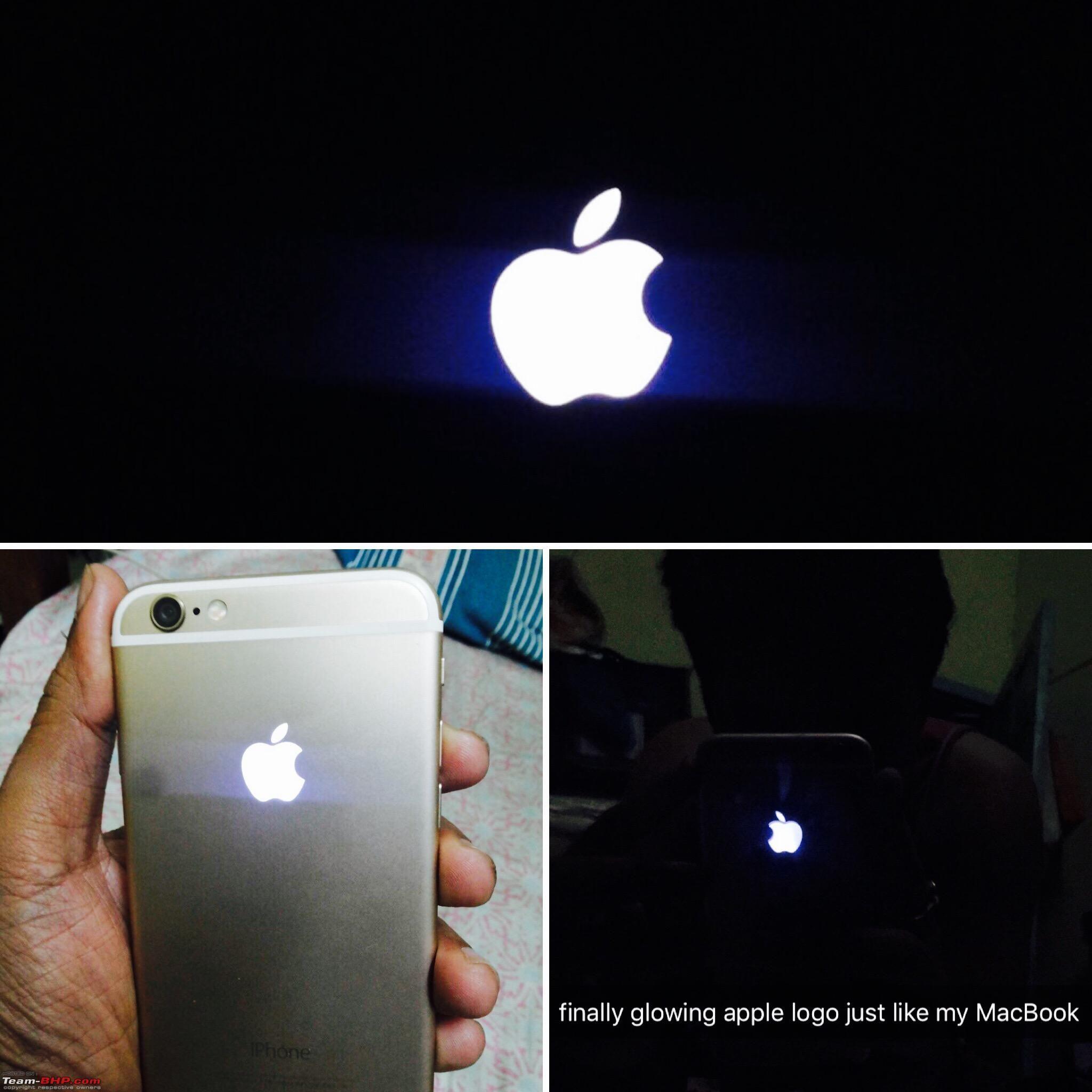 Glowing Apple Logo - iPhone 6 DIY: Light Mod Kit (glowing Apple logo) - Team-BHP