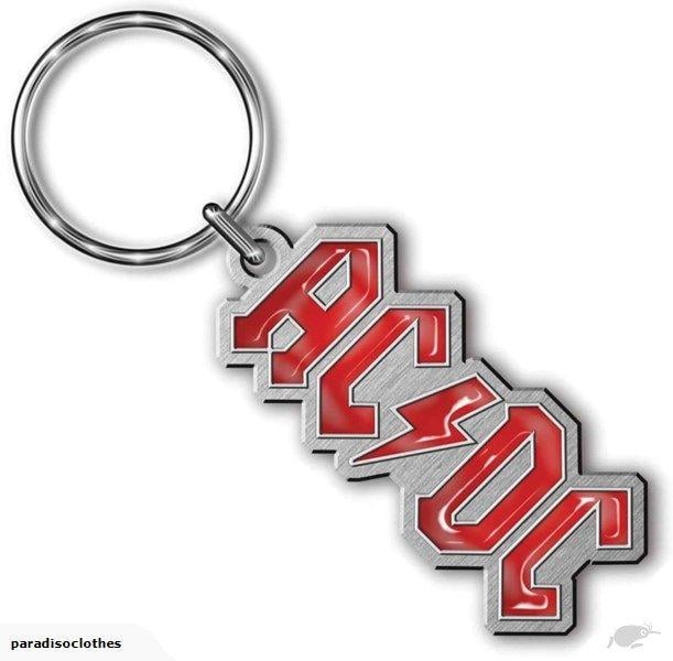 Other Band Logo - AC/DC Keyring Keychain Classic Lightning band Logo Official New ...