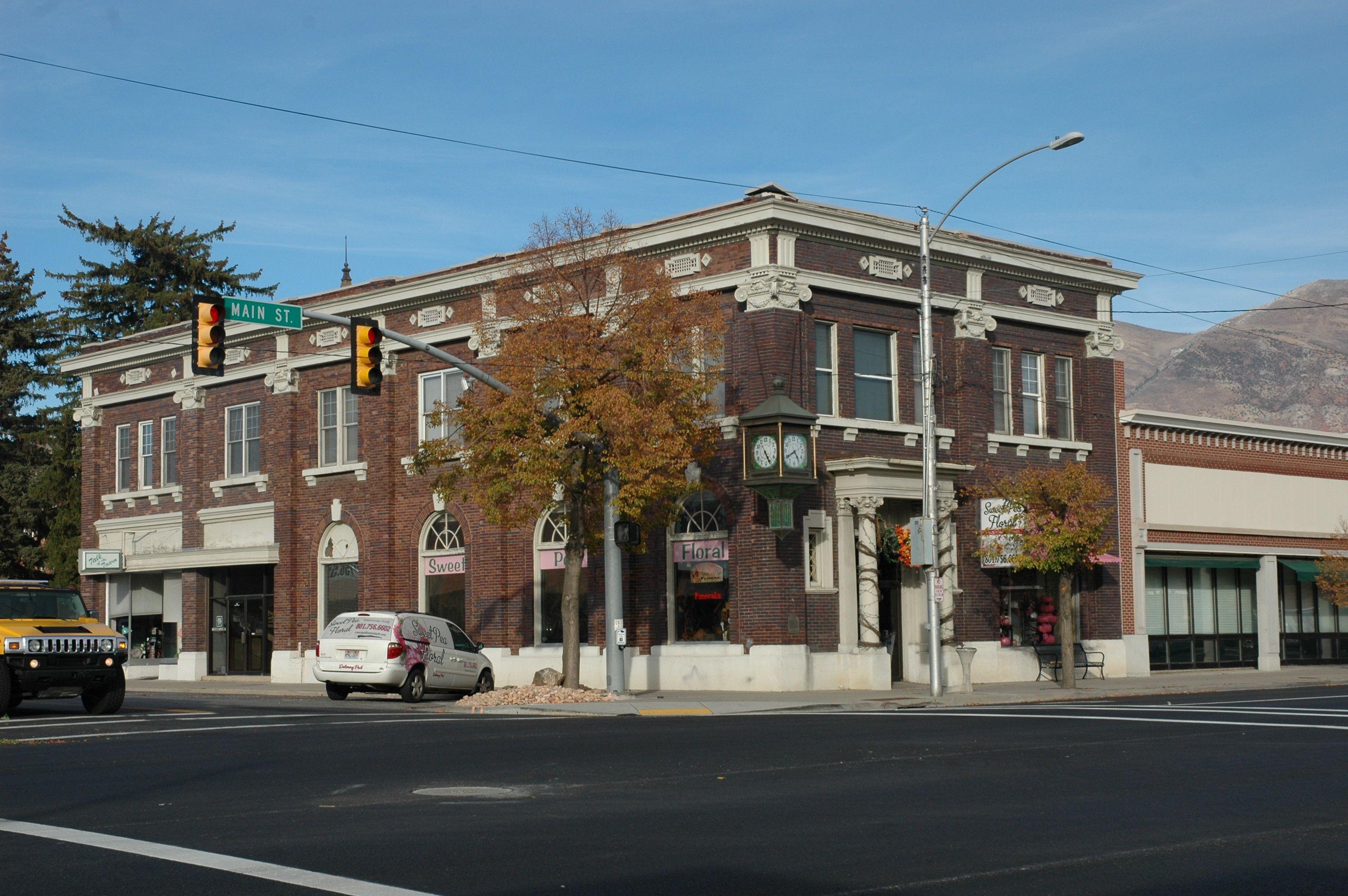 Bank of American Fork Logo - File:Old Bank of American Fork Utah.jpeg - Wikimedia Commons