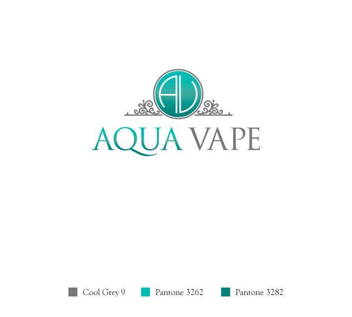 Cool Vape Logo - Aqua Vape logo design (3-color) by janhalili on DeviantArt