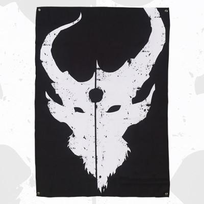 Demon Hunter Logo - Demon Hunter - Classic Logo Wall Flag – Merch Connection