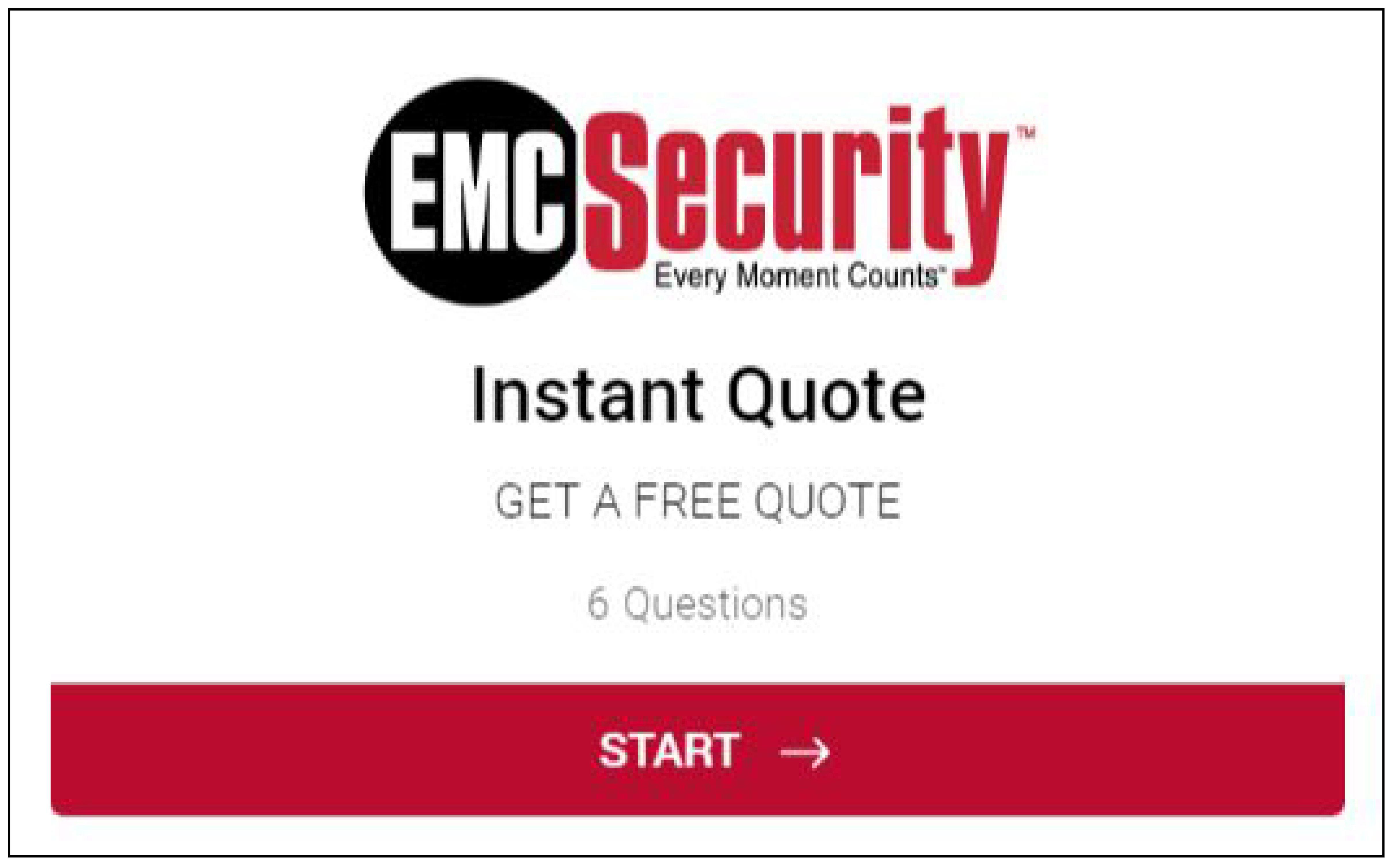 EMC Security Logo - Instant Quote from EMC Security | EMC Security