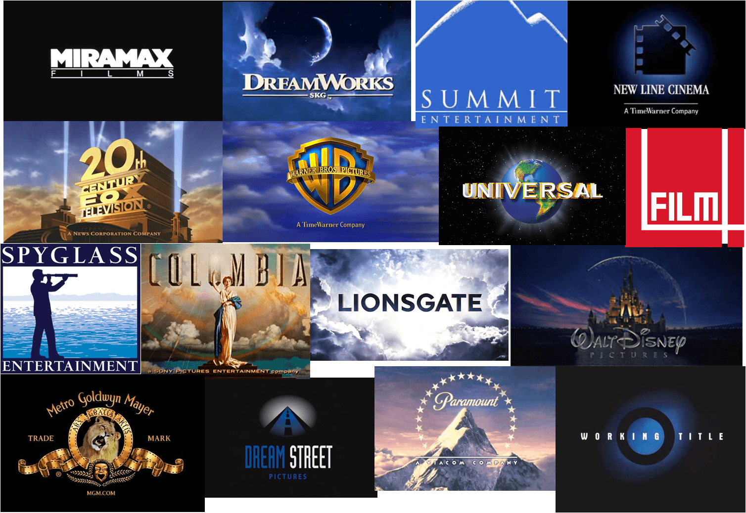 CRMla: Entertainment Production Company Logos