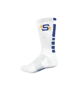 FCA Strong Logo - STRONG Logo Socks - White – FCA Custom Tees