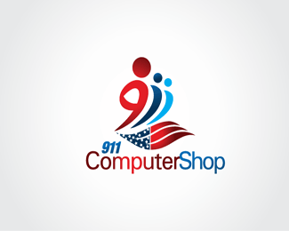 Computer Shop Logo - 911 Computer Shop Designed by deEmrano | BrandCrowd