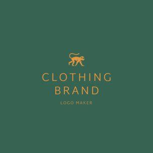 Green Clothing Logo - Online Logo Maker | Make Your Own Logo