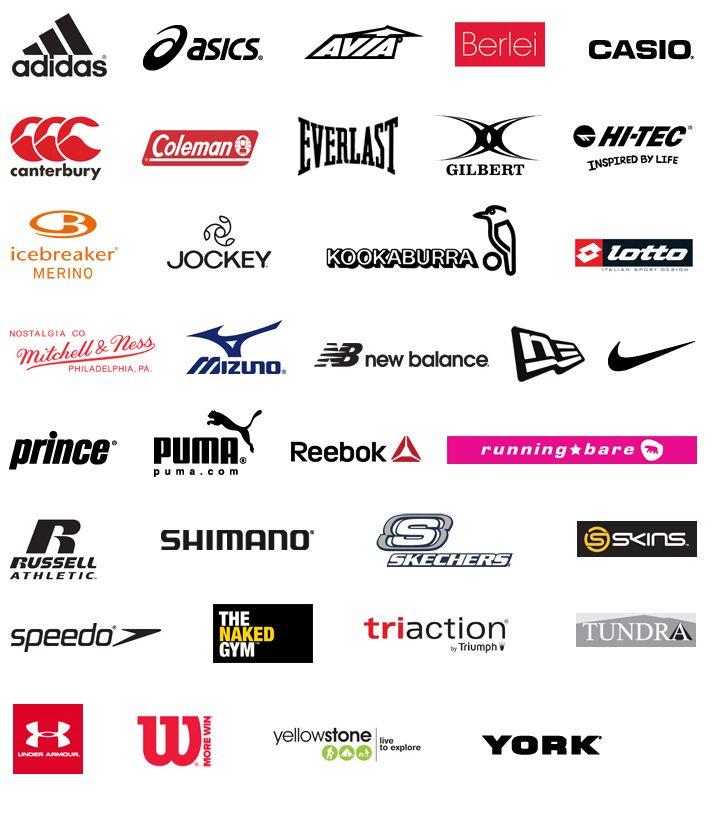 Clothing Brand Logo - sports brand logos - Google Search | Sport/Active | Sports brand ...