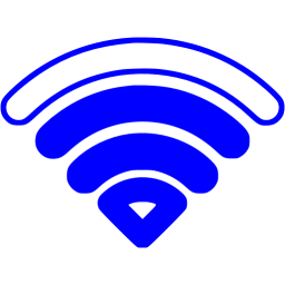 3 Blue Bars Logo - Blue wifi 3 bars icon - Free blue wifi icons