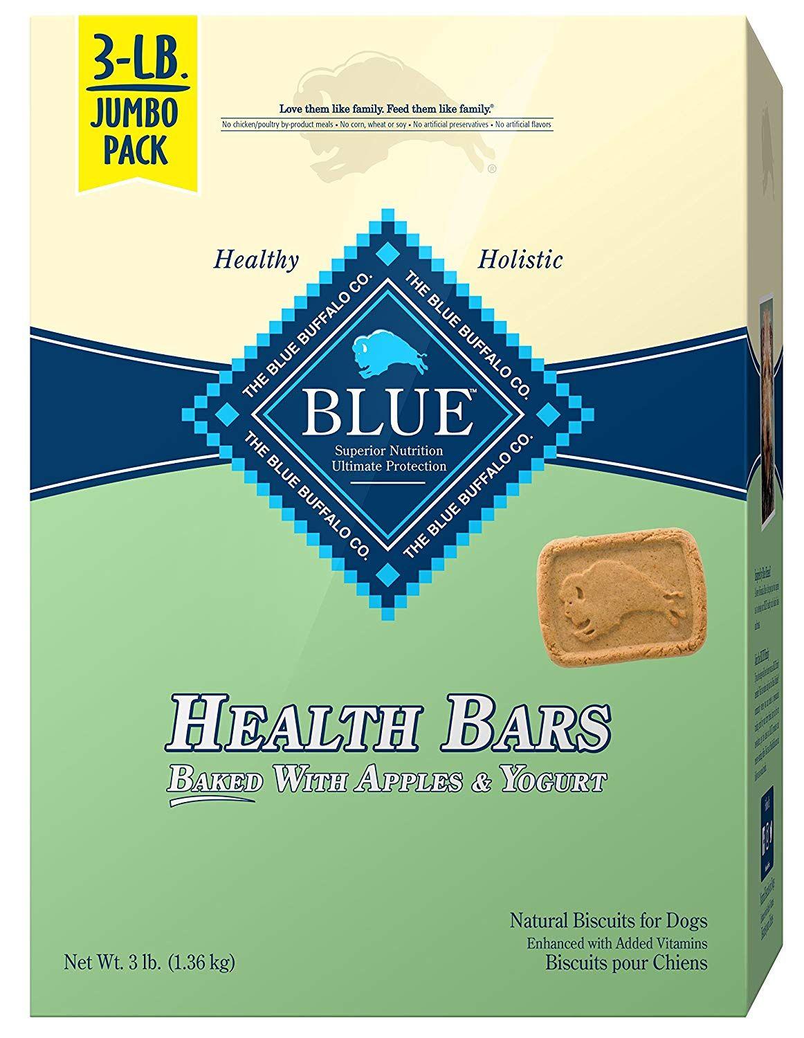 3 Blue Bars Logo - Amazon.com : Blue Buffalo Dog Treats Health Bars Dog Biscuits With ...