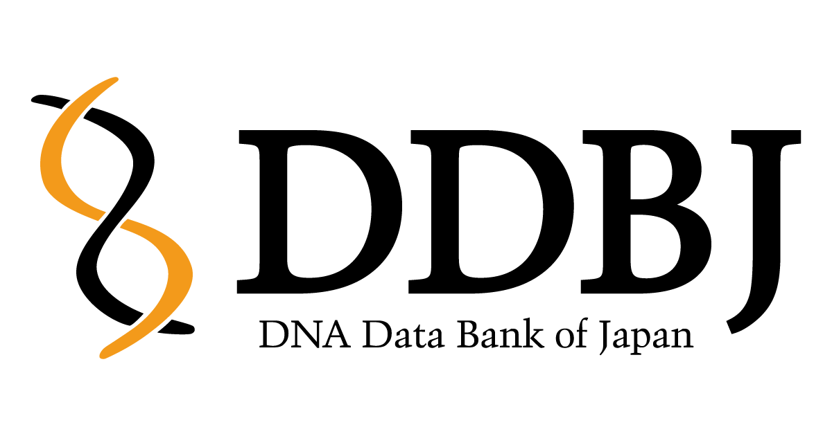 Japanese HP Logo - Bioinformation and DDBJ Center