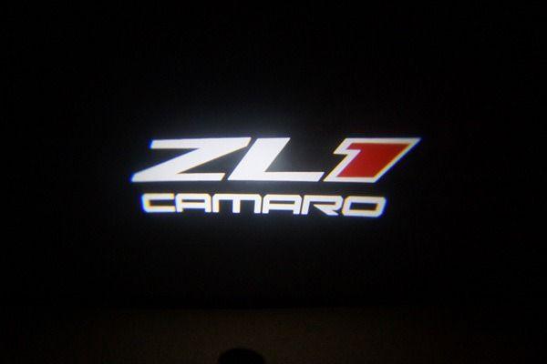 Camaro ZL1 Logo - Camaro ZL1 LED Door Projector Courtesy Puddle Logo Light