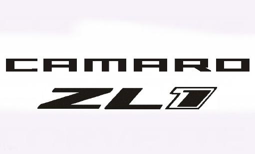 Camaro ZL1 Logo - Camaro ZL1 Decal