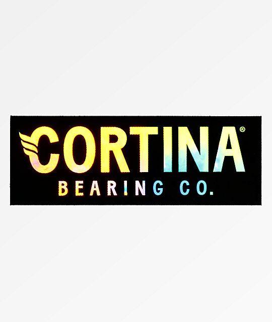Zumiez Brands Logo - Cortina Bearing Co. Logo Sticker