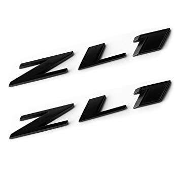 Camaro ZL1 Logo - Amazon.com: Yoaoo 2x OEM Camaro ZL1 emblem badge letter Rear Side ...