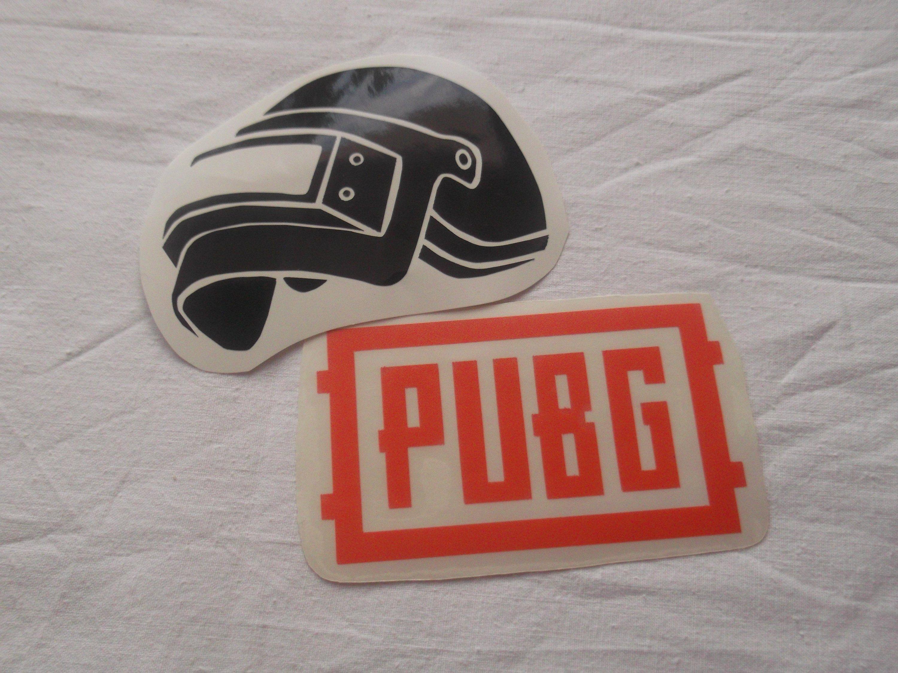 pubg Logo - Playerunknown's Battlegrounds Themed Vinyl Stickers/Decals - PUBG ...
