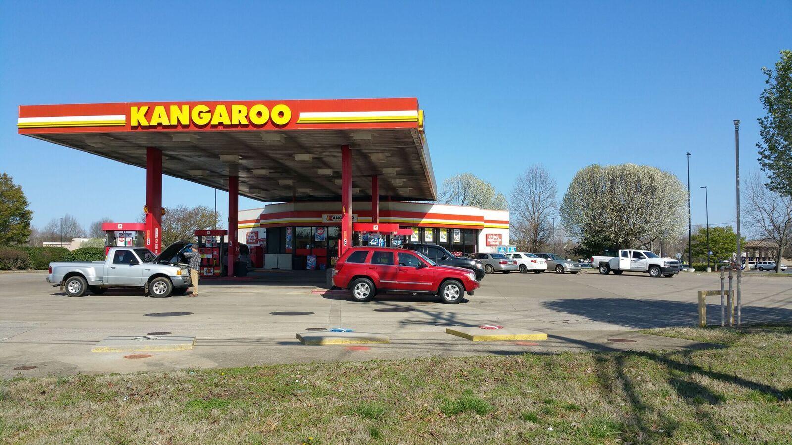 Kangaroo Gas Station K Logo