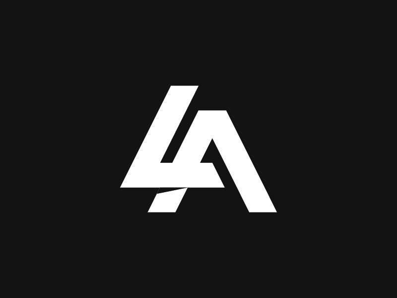 La Logo - LA by Owen M. Roe