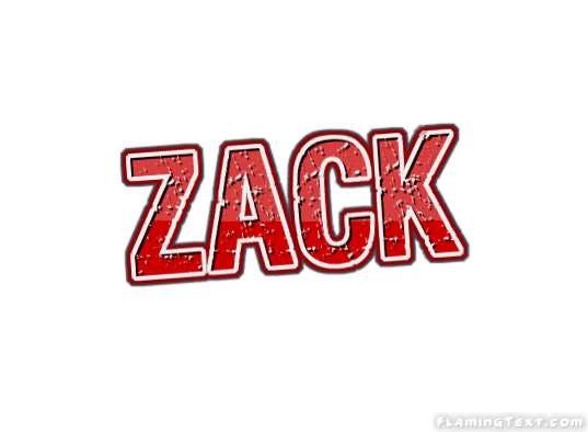 Zack Logo - Zack Logo | Free Name Design Tool from Flaming Text