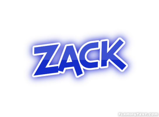 Zack Logo - United States of America Logo. Free Logo Design Tool from Flaming Text