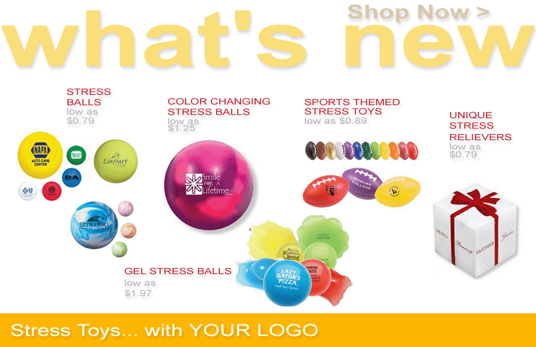 Stress Balls with Company Logo - custom stress balls, stress toys, custom imprinted stress toys