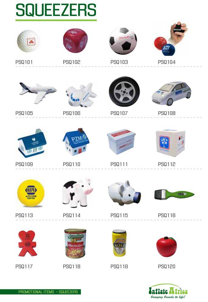 Stress Balls with Company Logo - Promotional Products | Inflate Africa