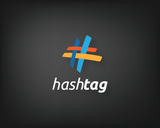 Hag Tag Logo - Hashtag Logo Designed by LogoBrainstorm | BrandCrowd