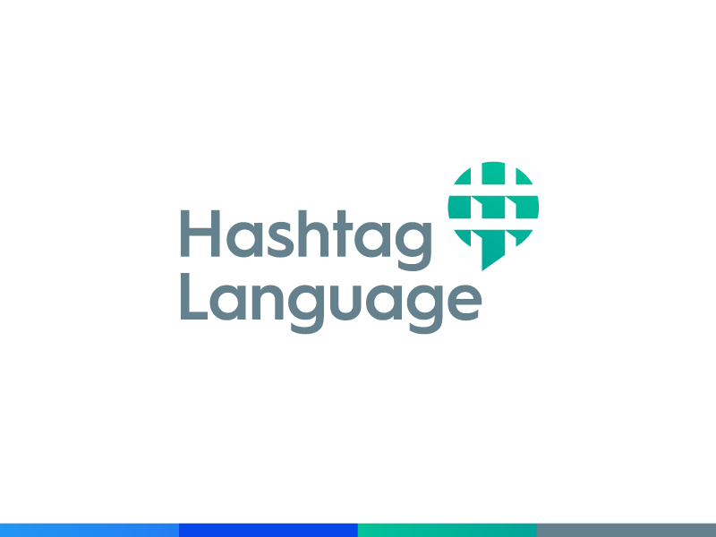 Hag Tag Logo - Hashtag Language / Logo Design by Jeroen van Eerden. Dribbble