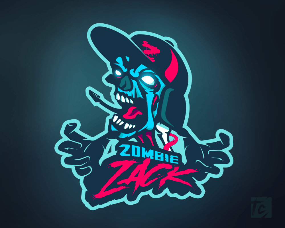Zack Logo - Zombie Zack