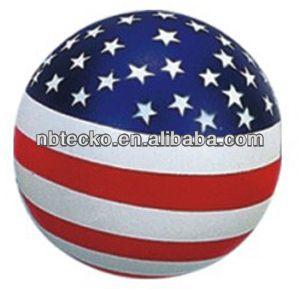 Stress Balls with Company Logo - Pu American Flag Printed Stress Ball /usa Flag Design Squeeze Ball