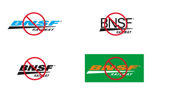 Bsnf Logo - BNSF Brand Guidelines - Logo Elements